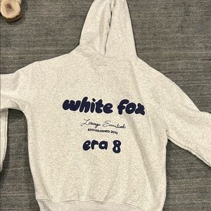 White Fox Boutique Gray Hoodie